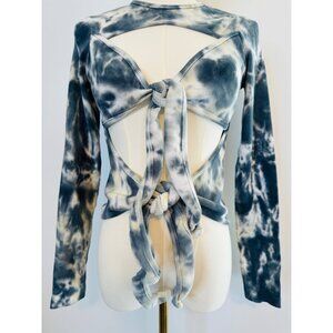 2/$30 Pretty Little Thing Size 4 Tie-Dye Ribbed Long Sleeve Top